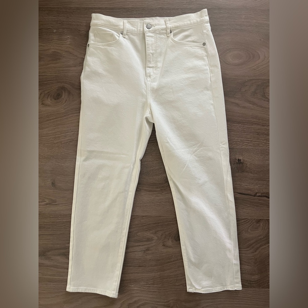 LOFT Elegant White Pants